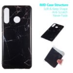 Marble Pattern IMD TPU Case for Huawei P30 Lite – Style A