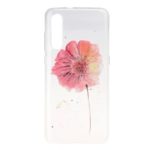 Pattern Printing Soft TPU Back Case for Xiaomi Mi 9 – Red Flower