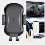 Wireless Car Charger Mount Auto Clamping Car Phone Holder Dashboard