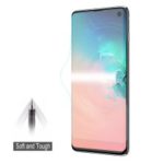 HAT PRINCE 3D Full Covering Screen Protector Soft Film for Samsung Galaxy S10 (Fingerprint Unlock)