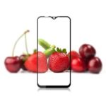MOCOLO Silk Printing Tempered Glass Full Screen Protector for Samsung Galaxy M20 – Black