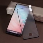 Black Frame Full Glue Tempered Glass Full Covering Screen Protector Film for Samsung Galaxy S10