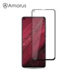 AMORUS Full Glue Silk Printing Tempered Glass Full Screen Protector for Huawei Huawei nova 4