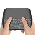 D8 Mini 2.4GHz Wireless Keyboard Air Mouse Touchpad Controller [7-Color Backlight / 78 Keys]