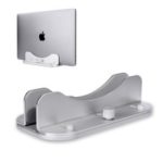 Aluminum Alloy Vertical Laptop Stand Adjustable Desktop Holder, Range: 19-50mm