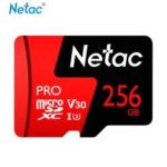 NETAC P500 256GB Micro SD Card Reading Speed 100MB/s High Speed 4K Micro SD TF Card