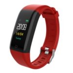 Y10 Smart Sports Wristband Heart Rate Monitor Fitness Tracker Waterproof Bracelet – Red