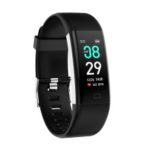 F07Max  0.96-inch Smart Sleeping Heart Rate Monitor Wristband – Black