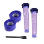 5PCS for Animal Dyson V8 V7 Absolute Cordless Vacuum Pre + Post HEPA Motor Filter