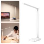 BASEUS Lett Wireless Charger Folding Desktop Lamp – EU Plug / White