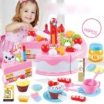 Cake Toy Cutting Educational Simulation Playset for Children (66PCS)