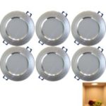 6Pcs/Set YOUOKLIGHT YK4412 5W 500Lm 3 LED Warm White Lamp