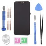 LCD Screen and Digitizer Assembly (Made by China Manufacturer, TFT) + Disassemble Repair Opening Tool Kit for iPhone X – White