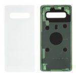 Battery Door Cover Housing with Adhesive Sticker for Samsung Galaxy S10 Plus G975 – White
