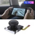 10Pcs/Pack 3D Analog Joystick Thumb Sticks Sensor Replacements for Nintendo Switch Joy-Con Controller – Black