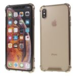 For iPhone XS Max 6.5 inch Shockproof Acrylic + TPU Hybrid Shell Case – Grey