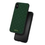 DZGOGO Yago Series PU Leather Coated TPU Case for iPhone XS/X – Green