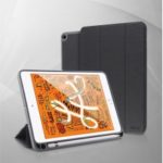 Auto Wake Sleep Stand Smart Leather Tablet Cover for Apple iPad mini (2019) / mini 4 – Black