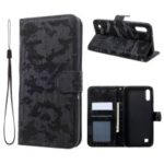 Premium PU Leather Phone Case with Wallet for Samsung Galaxy M10 – Black