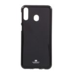 MERCURY GOOSPERY Flash Powder TPU Cover Phone Case for Samsung Galaxy M20 – Black