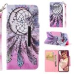 Pattern Printing Wallet Stand Leather Case for Samsung Galaxy S10e – Dream Catcher