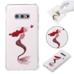 Patterned Shockproof TPU Cell Phone Cover for Samsung Galaxy S10e – Mermaid