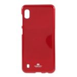MERCURY GOOSPERY Glitter Powder TPU Back Phone Cover for Samsung Galaxy A40 – Red