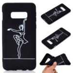 Matte Pattern Printing TPU Soft Mobile Cover for Samsung Galaxy S10e – Girl Dancing Ballet