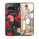 Epoxy Gold-stamping TPU Back Case for Samsung Galaxy S10 – Style A