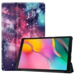 Pattern Printing Tri-fold Stand Leather Smart Case for Samsung Galaxy Tab A 10.1 (2019) SM-T515 – Galaxy Pattern
