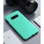 Matte Wheat Straw TPU Protection Phone Case for Samsung Galaxy S10e – Cyan