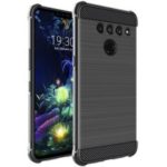 IMAK Vega Carbon Fiber Pattern Brushed TPU Mobile Cover Shell for LG V50 ThinQ 5G