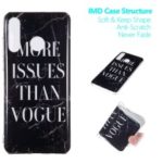 Marble Pattern IMD TPU Case Accessory for Huawei P30 Lite / nova 4e – Style A