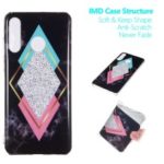 Marble Pattern IMD TPU Gel Mobile Cover for Huawei P30 Lite / nova 4e – Style I
