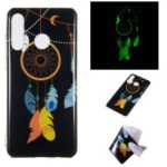 Noctilucent IMD TPU Case for Huawei P30 Lite / nova 4e – Feather Dream Catcher