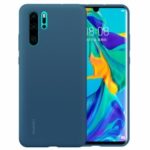 HUAWEI Liquid Silicone Silky Feel Shell Case for Huawei P30 Pro – Blue