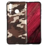 For Huawei nova 4 Camouflage Pattern TPU Mobile Phone Shell – Grey