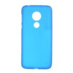 Double-sided Matte TPU Cell Phone Case for Motorola Moto G7 Power (EU Version) – Blue