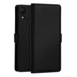 DZGOGO Milo Series PU Leather Wallet Stand Case for Xiaomi Redmi 7 – Black