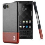 IMAK Ruiyi Series Leather Skin Plastic Phone Shell for BlackBerry Keyone/DTEK70