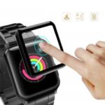 2Pcs/Pack 3D Curved Edges Soft Full Screen Tempered Glass Protector for Apple Watch Series 4 44mm