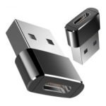 XQ-R013 Type-C Female to USB 2.0 Male Adapter – Black