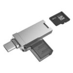 XQ-R006 TF Card Reader Micro USB OTG to USB 2.0 Adapter for Smartphones & Tablets