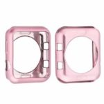 Plated Soft TPU Protector Cover for Apple Watch Series 4 40mm – Rose Gold