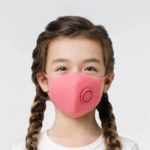 3Pcs/Lot XIAOMI Smartmi Children Air Mask PM2.5 Blocking Anti-haze Dustproof Face Mask – Pink / Size: XXS
