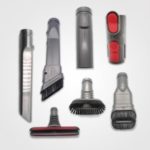 7-in-1 Dyson Vacuum Cleaner Attachment Kit, 2-in-1 Combination Tool + Soft Hair Brush + Stiff Bristle Tool + Flat Seam Nozzle + Mattress Tool + Soft Dusting Brush + 32mm Connector