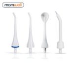 MORNWELL 4Pcs Replacement Tips for Mornwell D50 / D50WS / D52 Detal Water Flosser Oral Irrigator