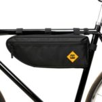 B-SOUL Bike Riding Bag Large Capacity Bicycle Triangular Beams Waterproof Upper Pipe Saddle Bags – Size: M