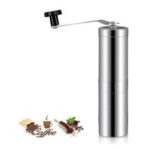 Stainless Steel Manual Coffee Grinder Portable Pepper Conical Burr Mill