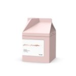 Milk Carton Shaped Humidifier Mini USB Rechargeable No Noise – Pink